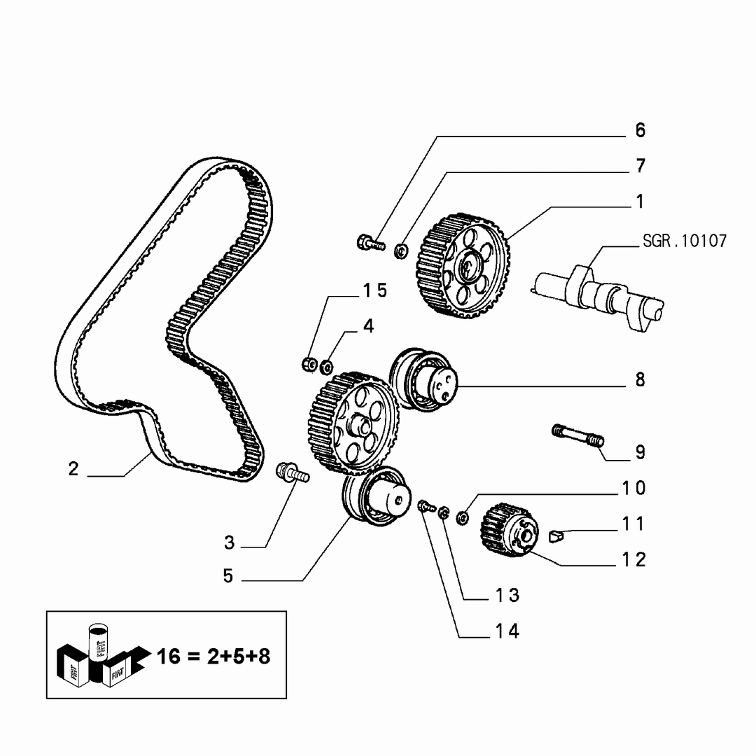 CAMSHAFT DRIVE 2