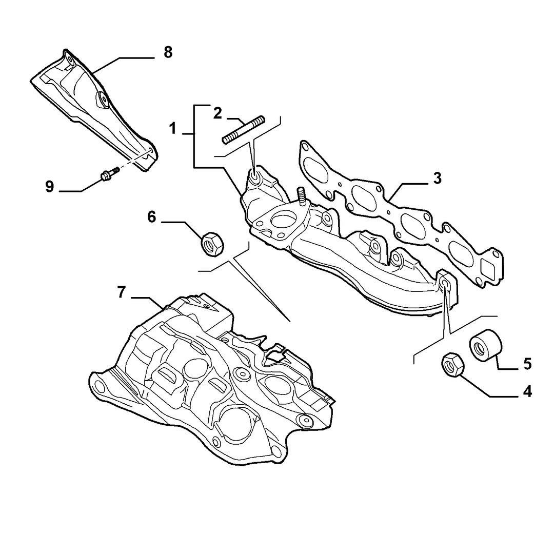 EXHAUST MANIFOLD 5