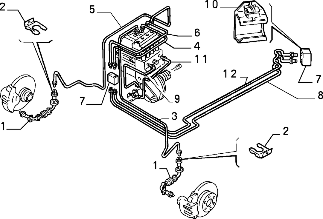 HYDRAULIC BRAKE CONTROL WITH ANTISKID 22