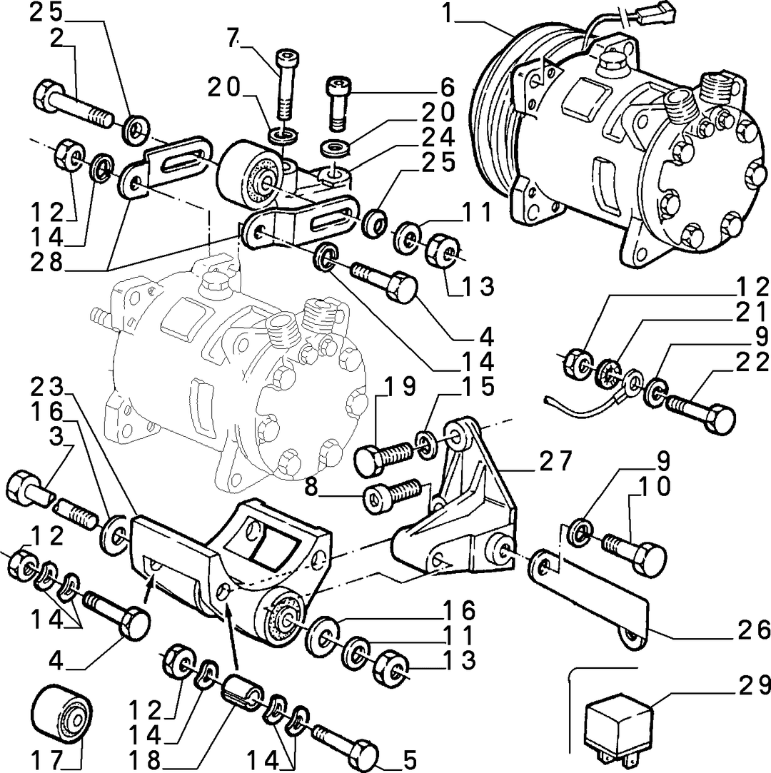 AIR CONDITIONING COMPRESSOR 3