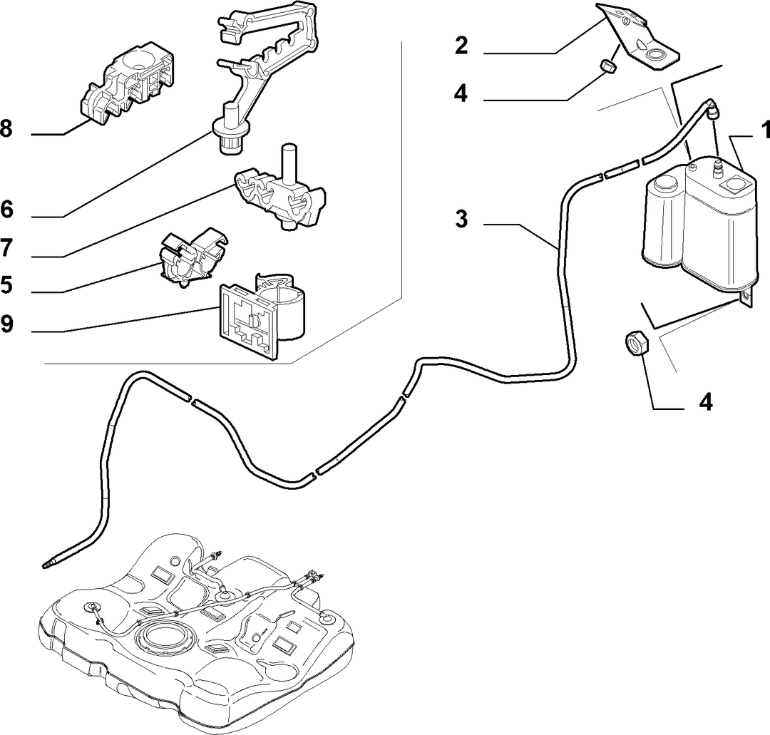 FUEL TANK PIPING 4