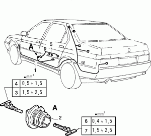 CABLE HARNESS (CENTRE)