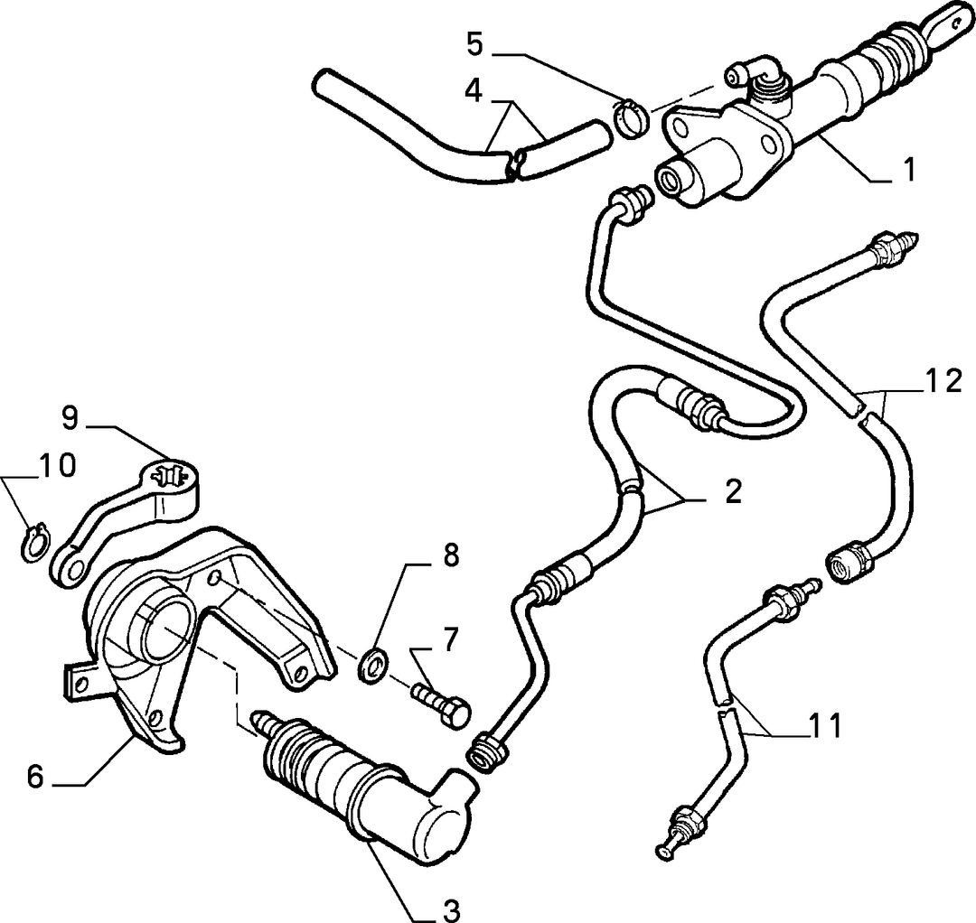 CLUTCH RELEASE HYDRAULIC CONTROL 