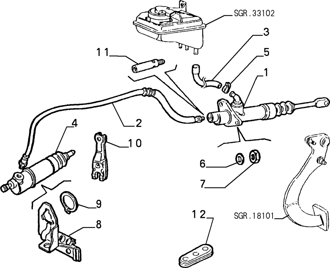 CLUTCH RELEASE HYDRAULIC CONTROL 4