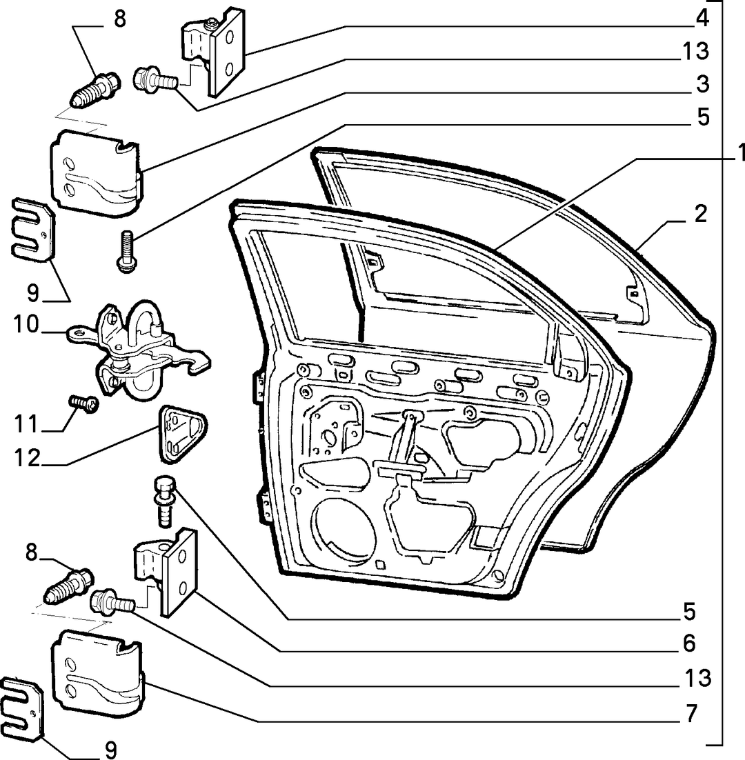 SIDE REAR DOORS  1