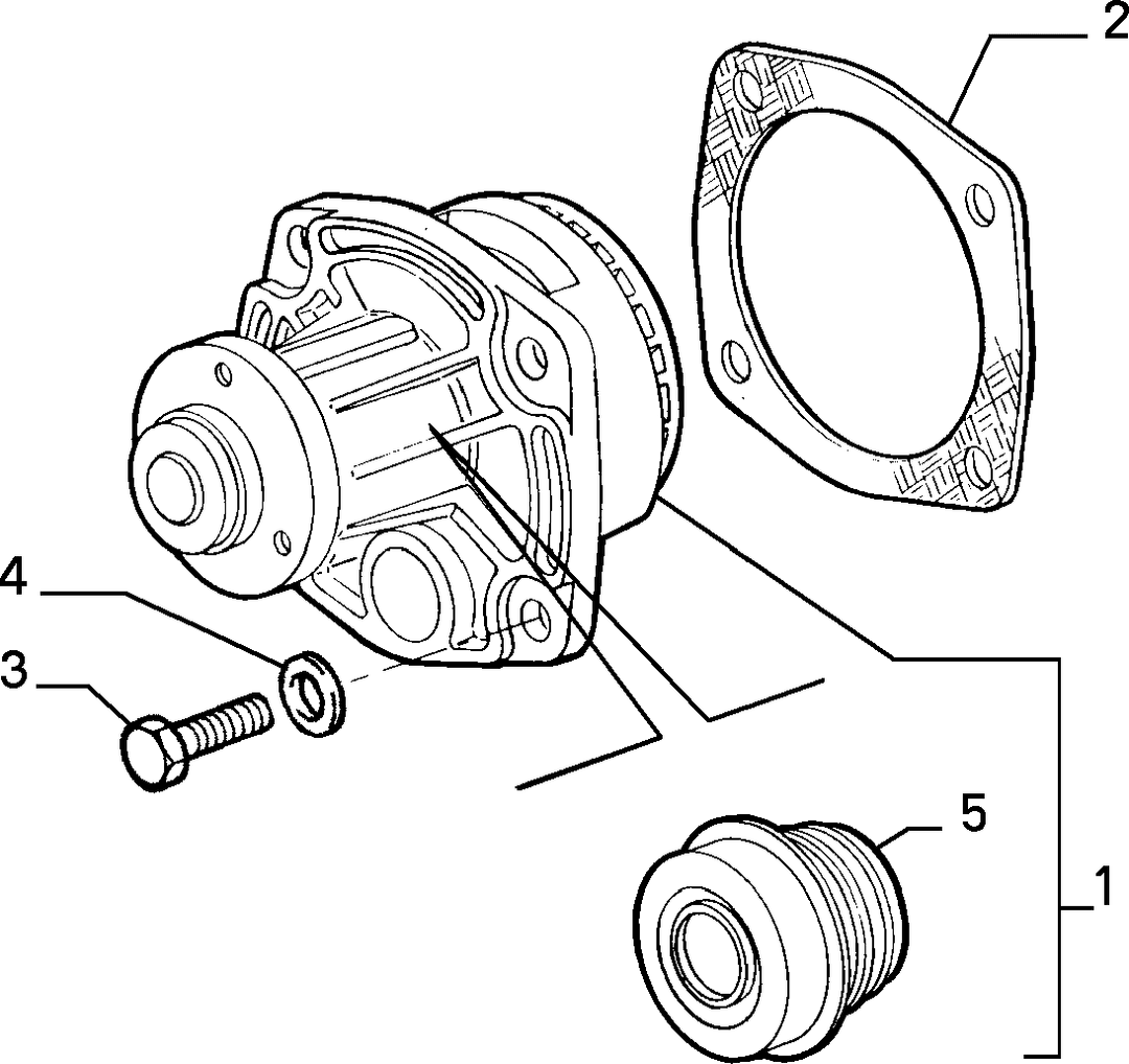WATER PUMP AND LINES 4