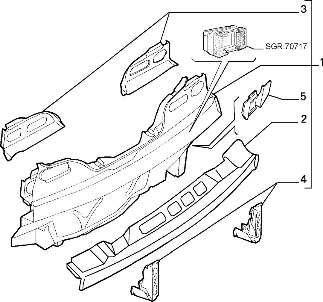 BODYSHELL, PANELS (REAR PART) 2