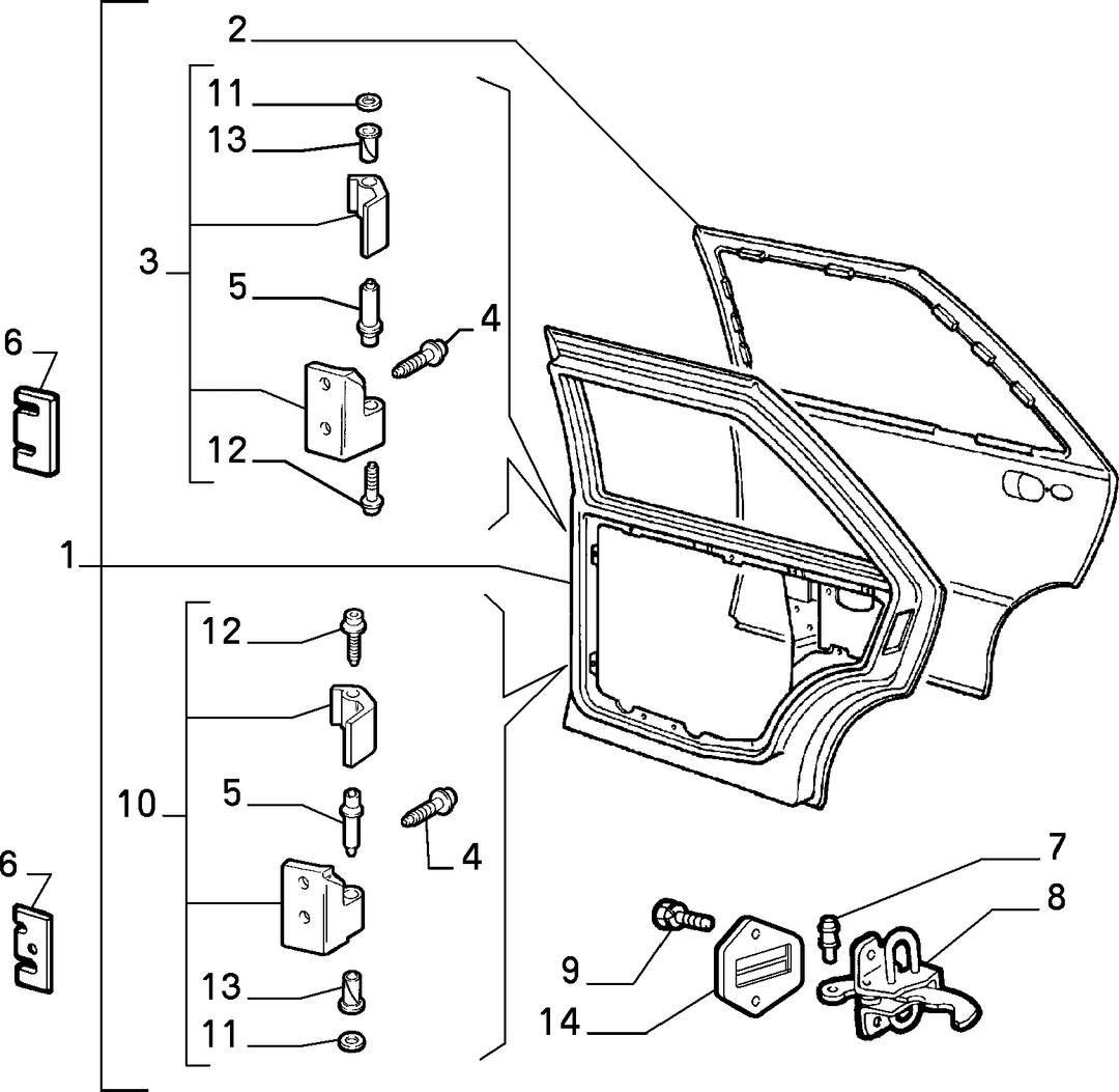 SIDE REAR DOORS  1