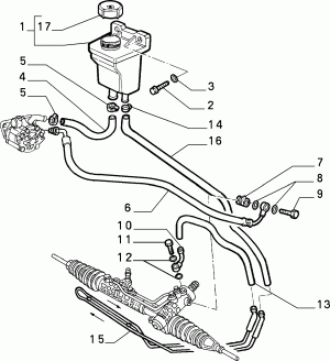 POWER STEERING HYDRAULIC SYSTEM
