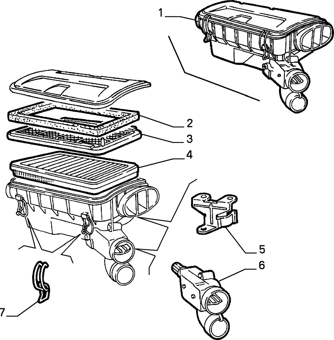 CARBURATOR AND AIR CLEANER 4
