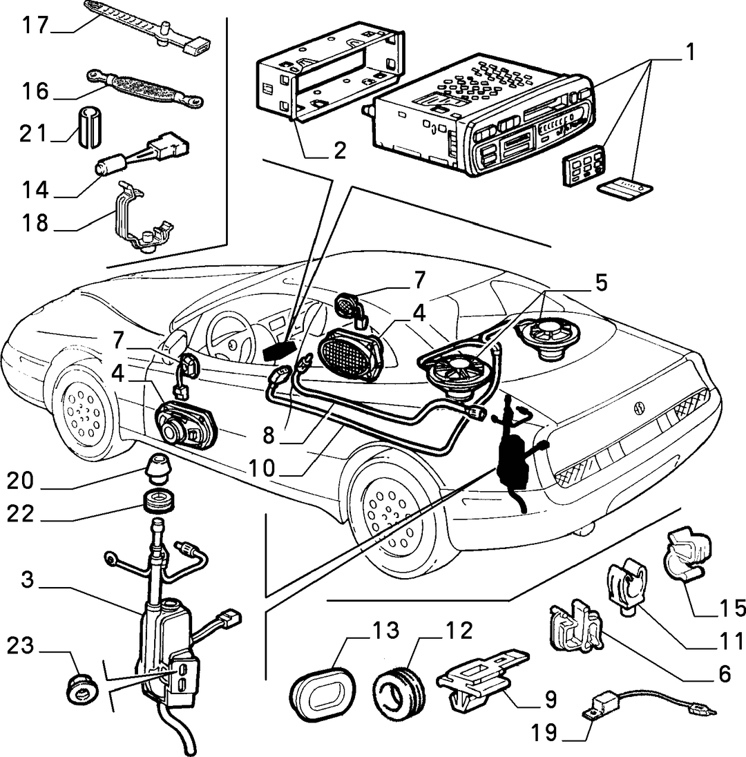 CAR RADIO DEVICES
