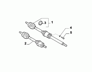 AXLE SHAFTS