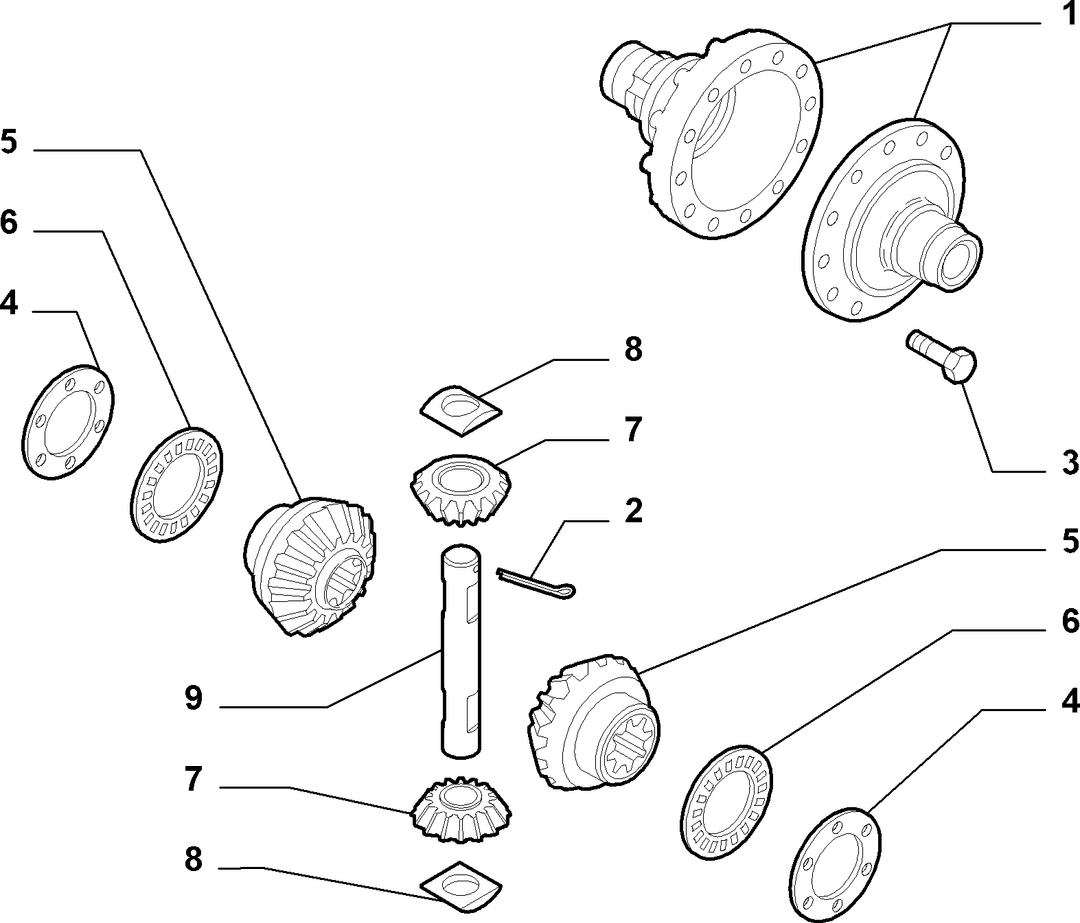 DIFFERENTIAL GEARS 4