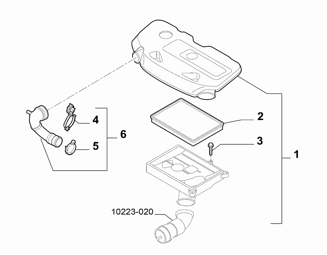 AIR FILTER AND PIPING 5