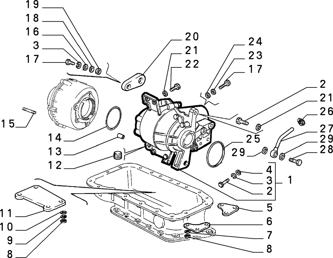FRONT AXLE FINAL DRIVE AND DIFFERENTIAL GEARS 1