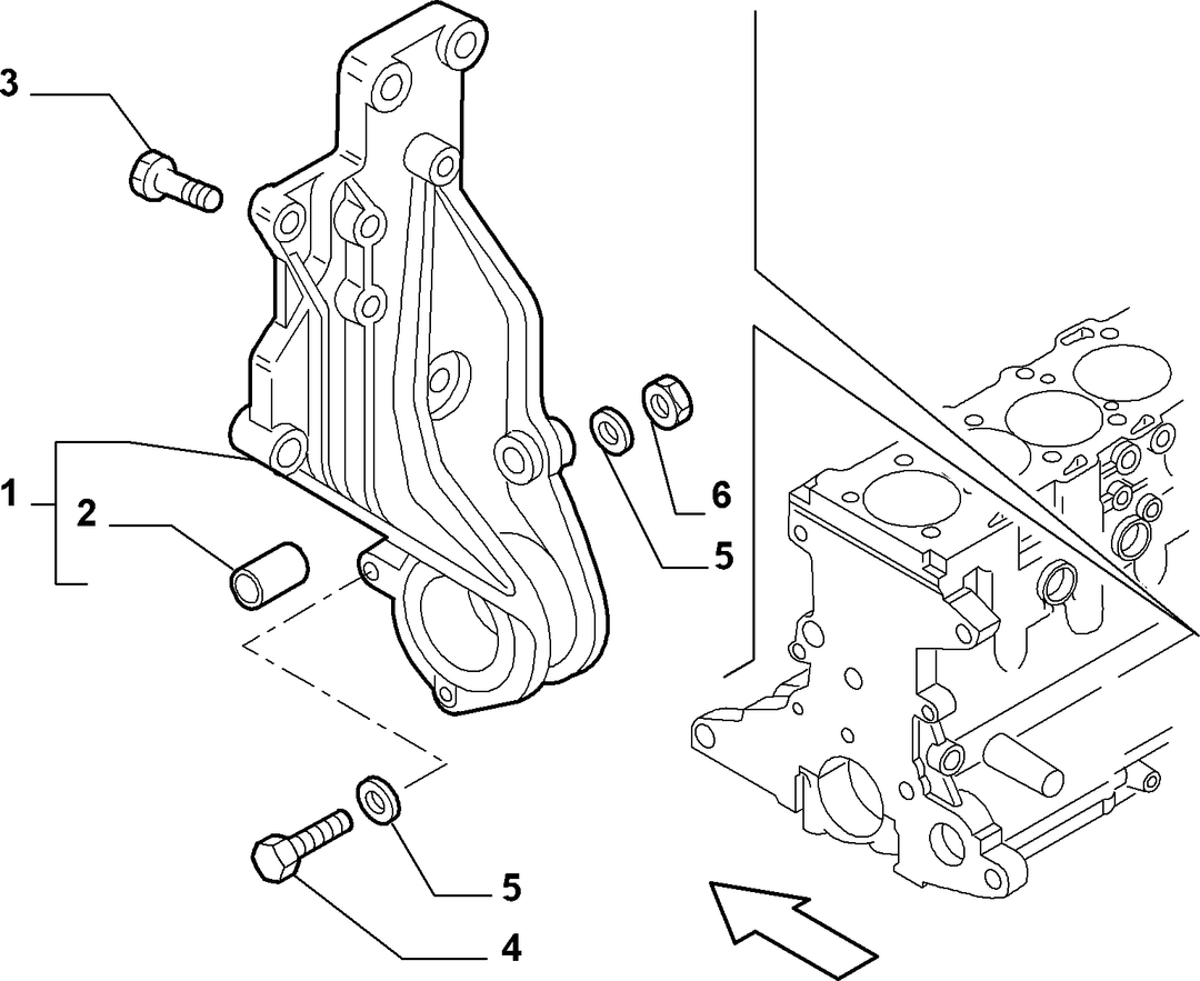DRIVESHAFT MOUNTING 4