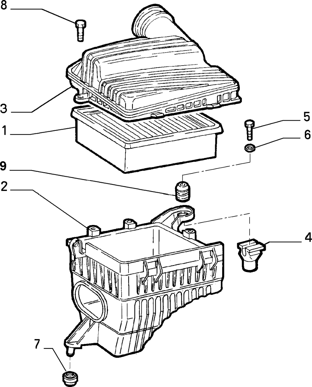 AIR FILTER AND PIPING 4