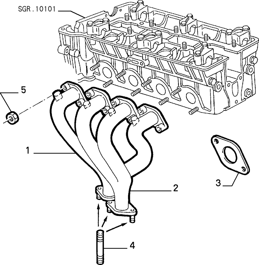 EXHAUST MANIFOLD 1
