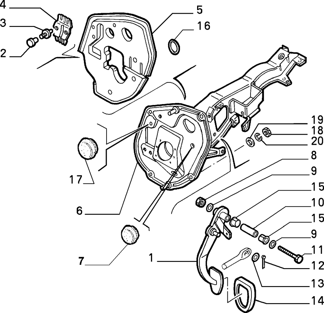 BRAKE PEDAL CONTROL 2