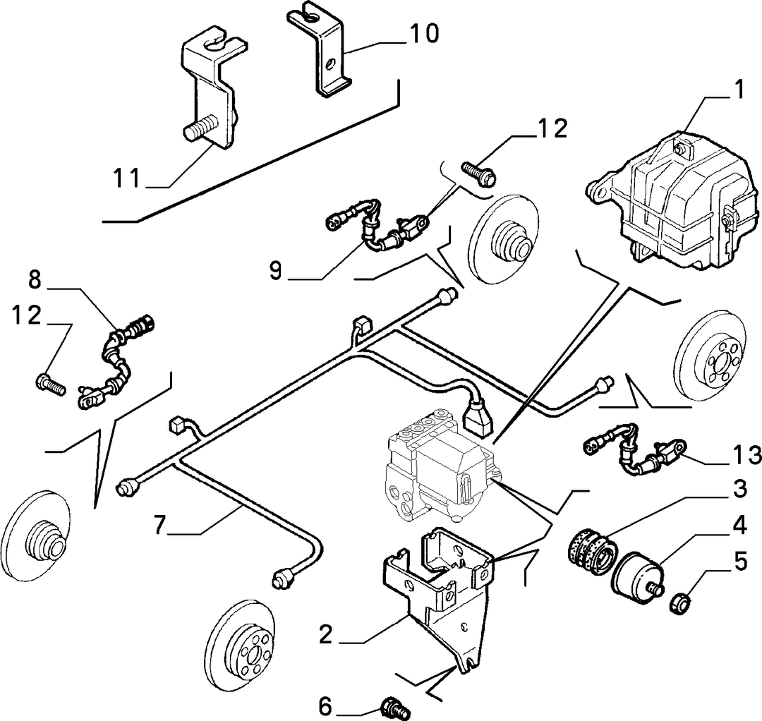 HYDRAULIC BRAKE CONTROL WITH ANTISKID 28