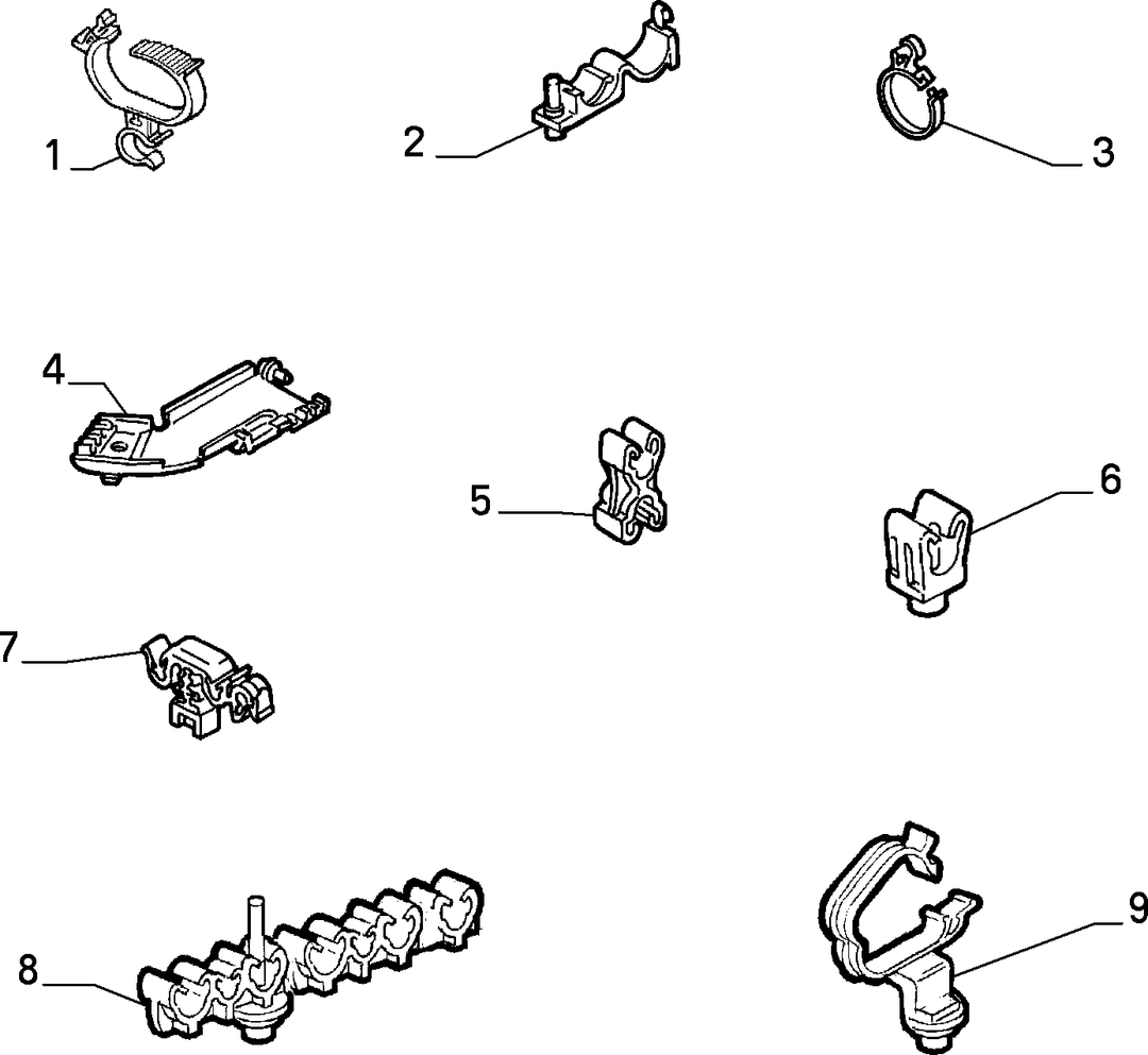 BRAKING SYSTEM FIXINGS 8