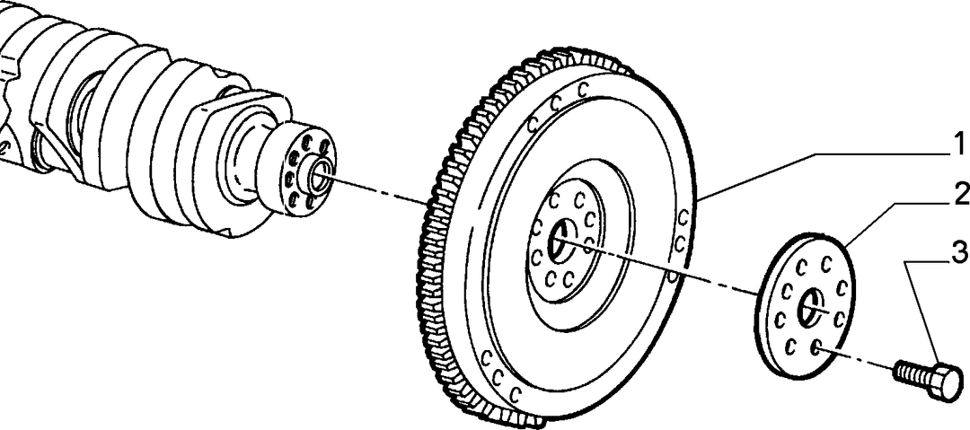 CRANKSHAFT AND FLYWHEEL 6