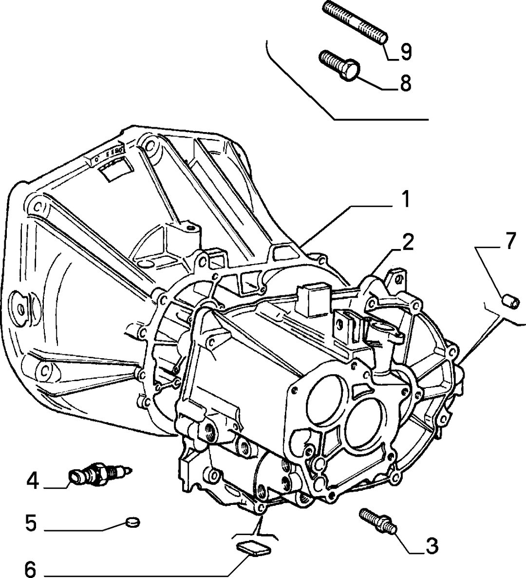 TRANSMISSION AND DIFFERENTIAL UNIT, CASING AND COVERS 3