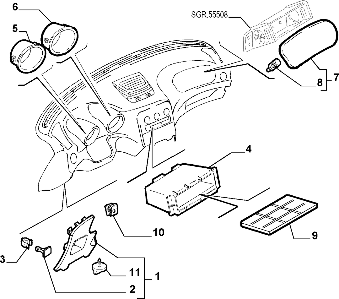 INSTRUMENT PANEL  6