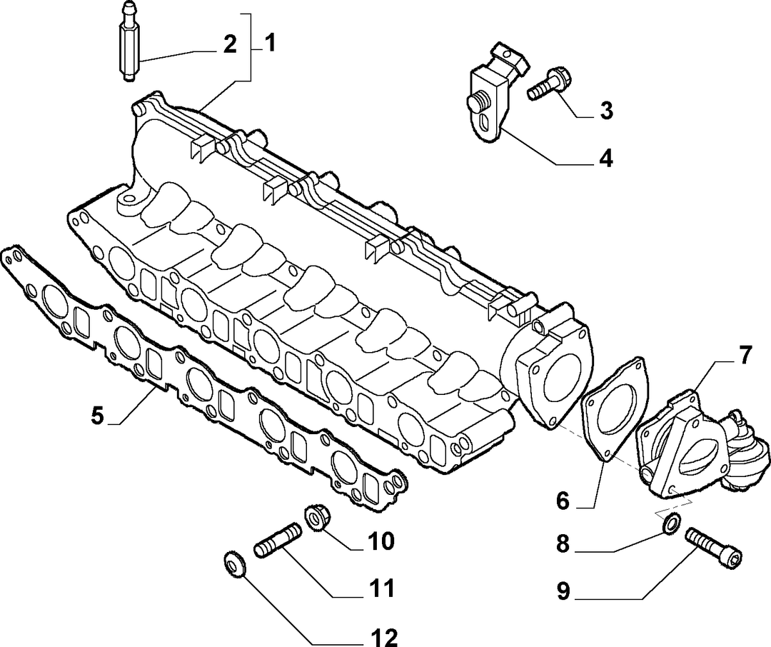 INTAKE MANIFOLD 16
