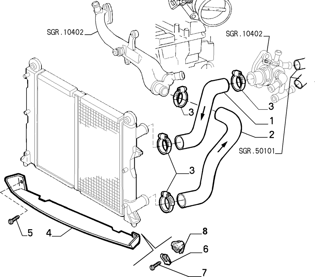 RADIATOR AND PIPING 5