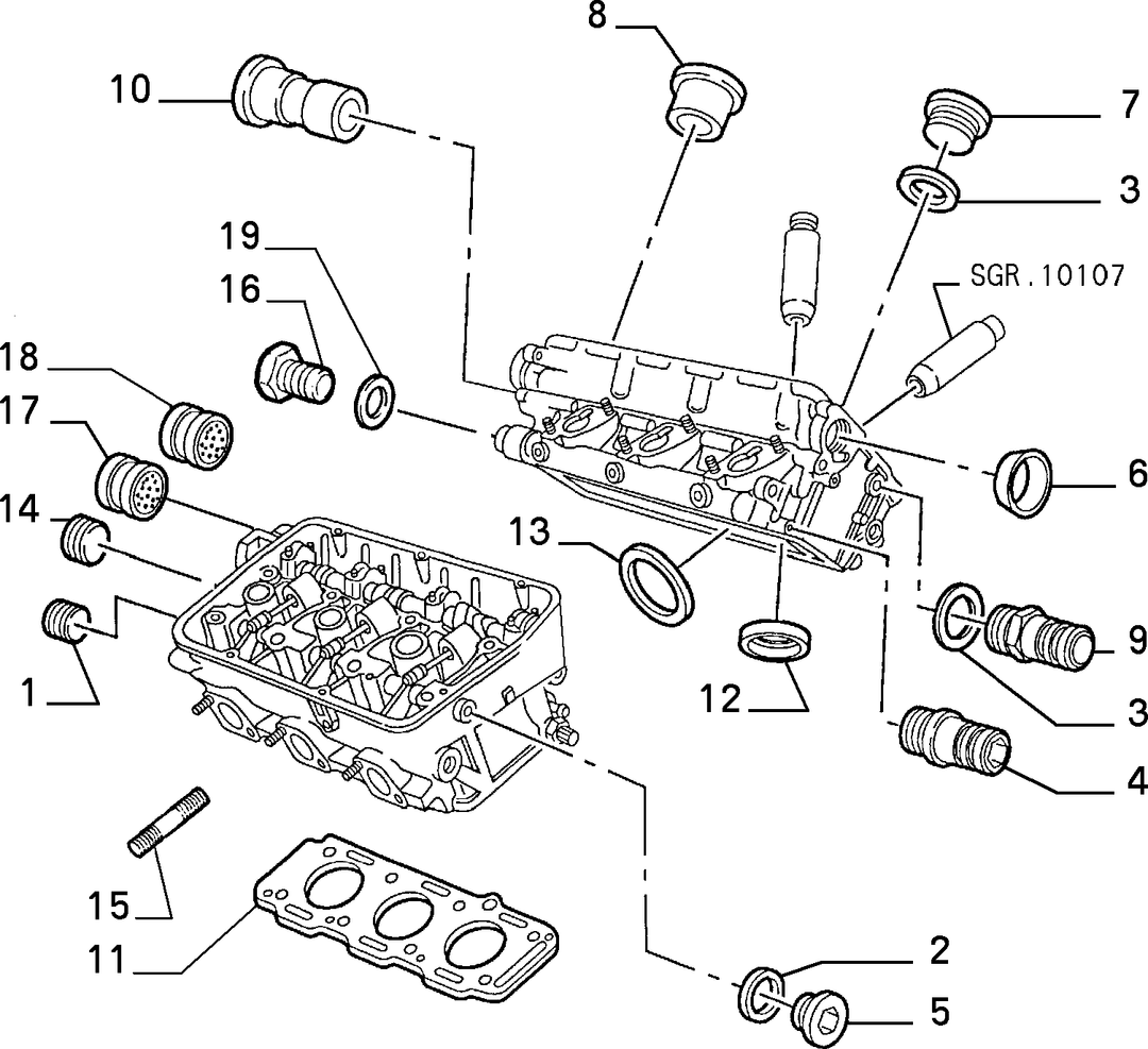 CRANKCASE AND CYLINDER HEAD 5