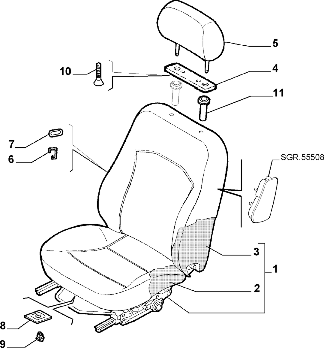 FRONT SEATS  1