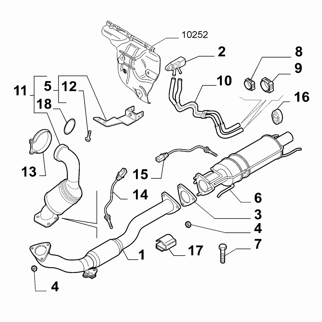 EXHAUST PIPE 10