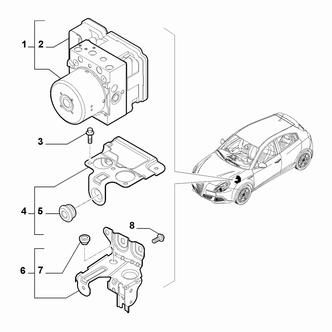 MODULE CONTROL ABS