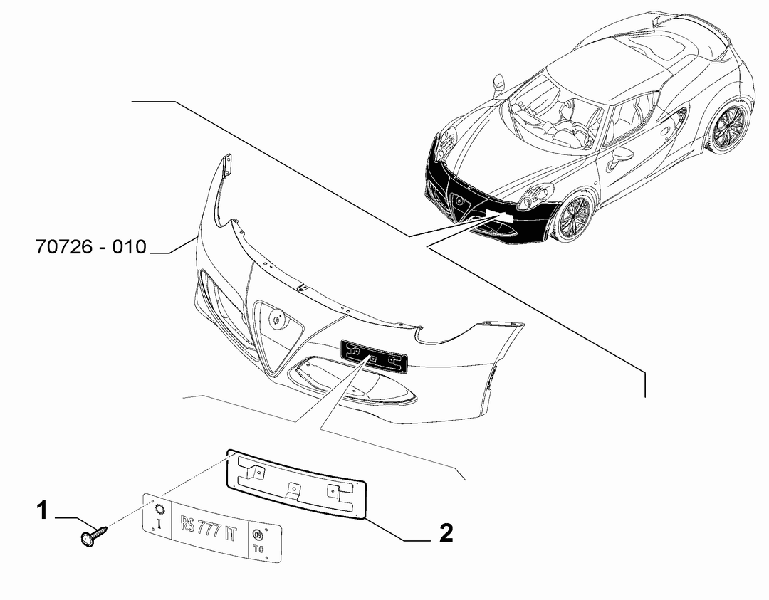 FRONT PLATE CLAMPS