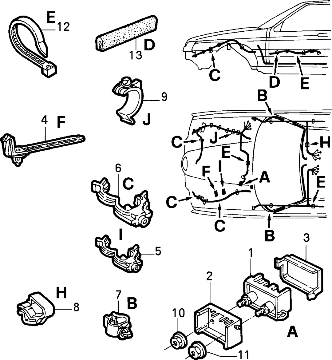 CABLE HARNESS (FRONT)  4