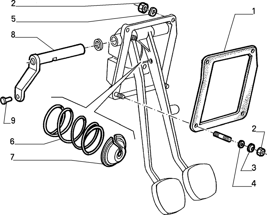 BRAKE PEDAL CONTROL 2