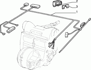 CABLE SET (CENTRAL PART)