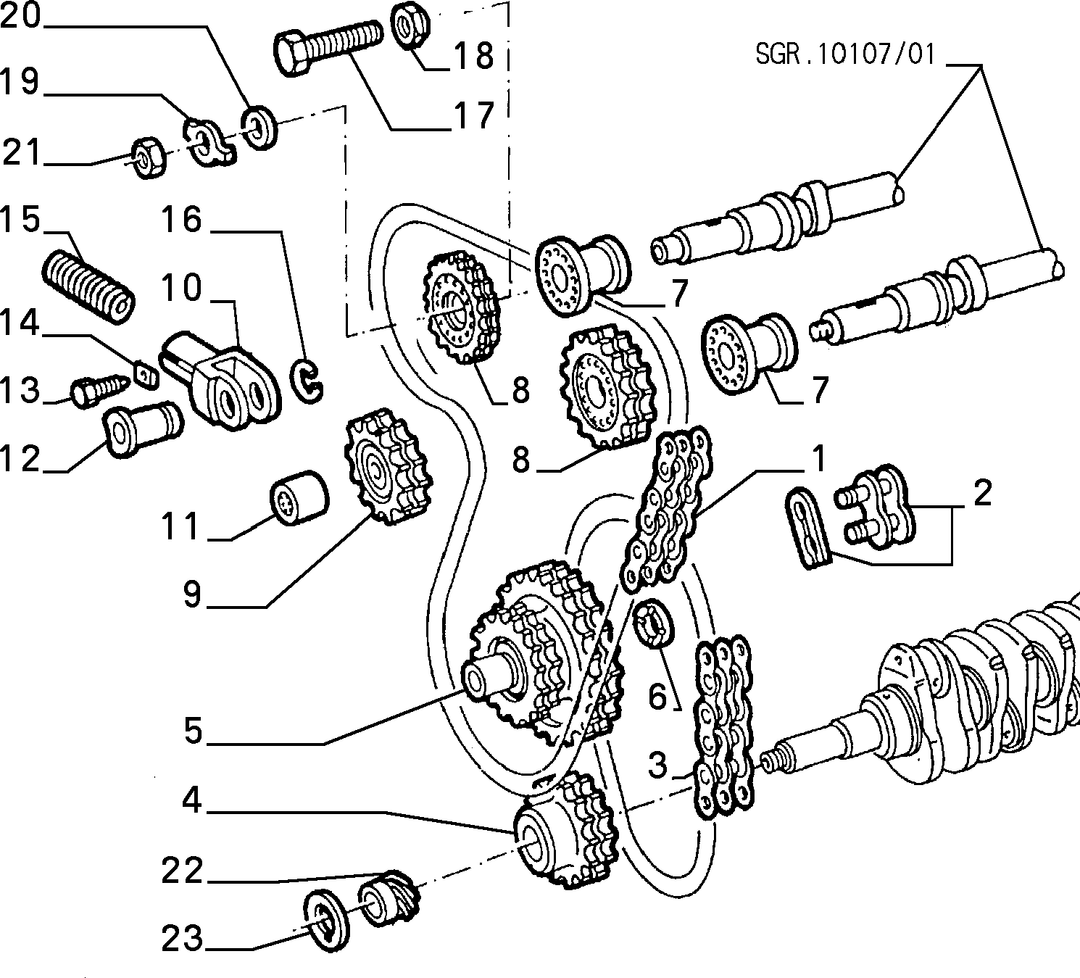 CAMSHAFT DRIVE 6