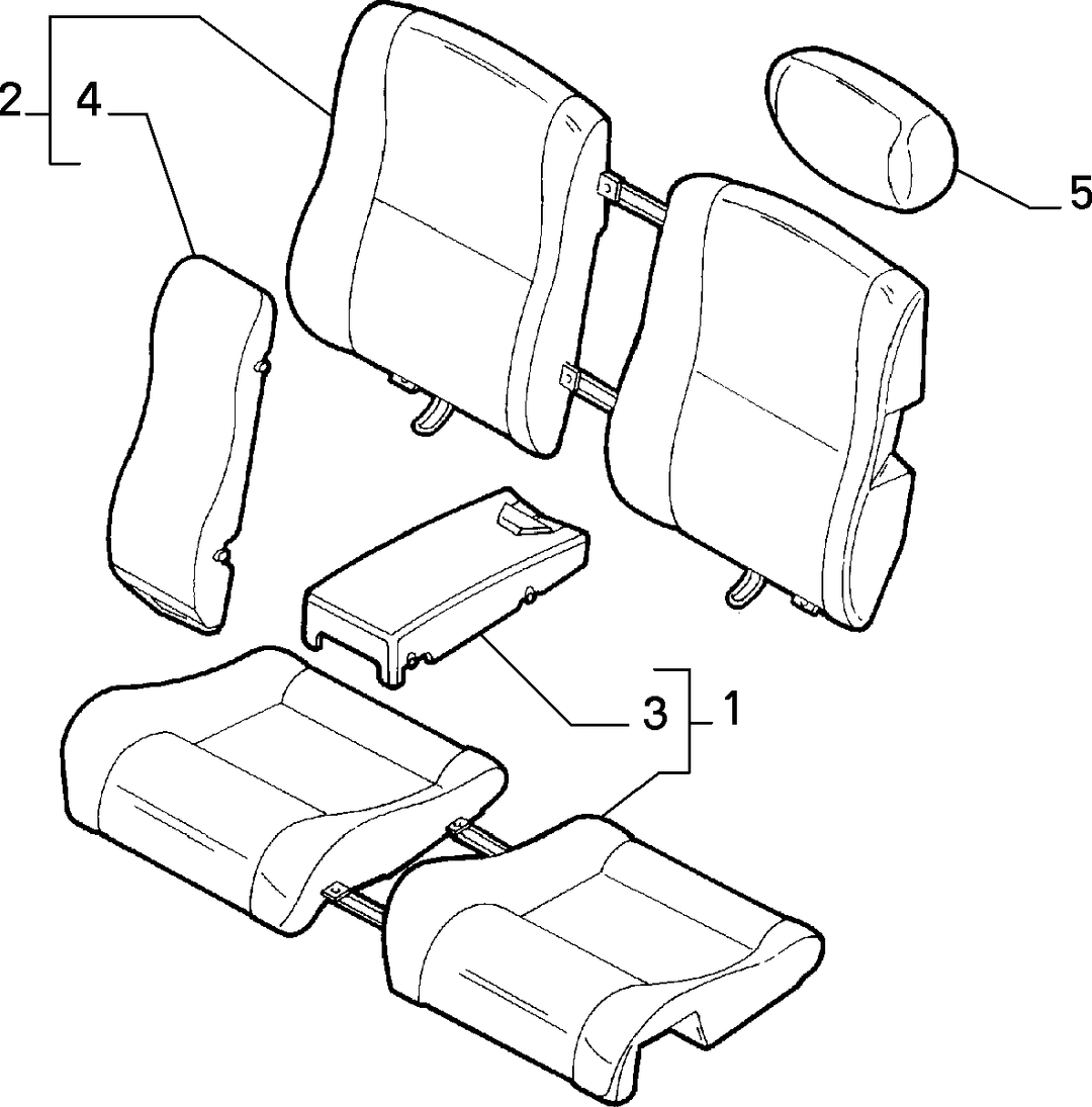REAR SEAT 