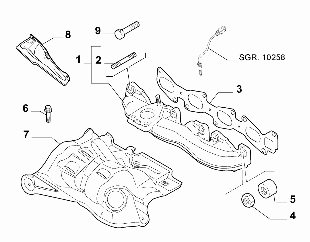 EXHAUST MANIFOLD 3