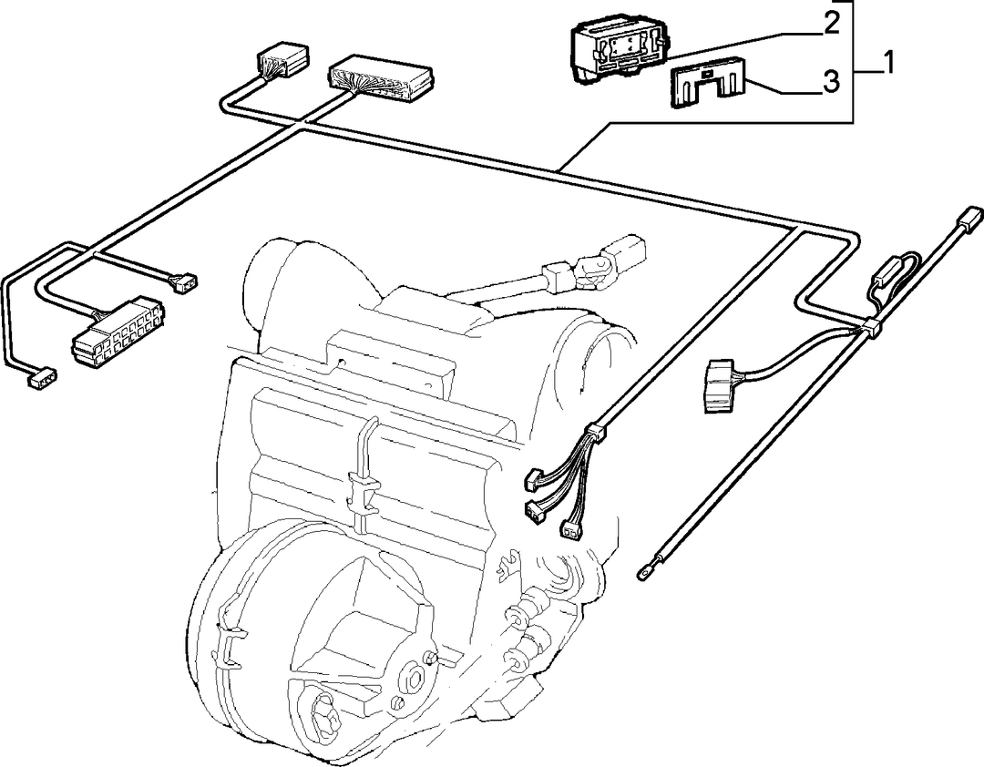 CABLE SET (CENTRAL PART) 5