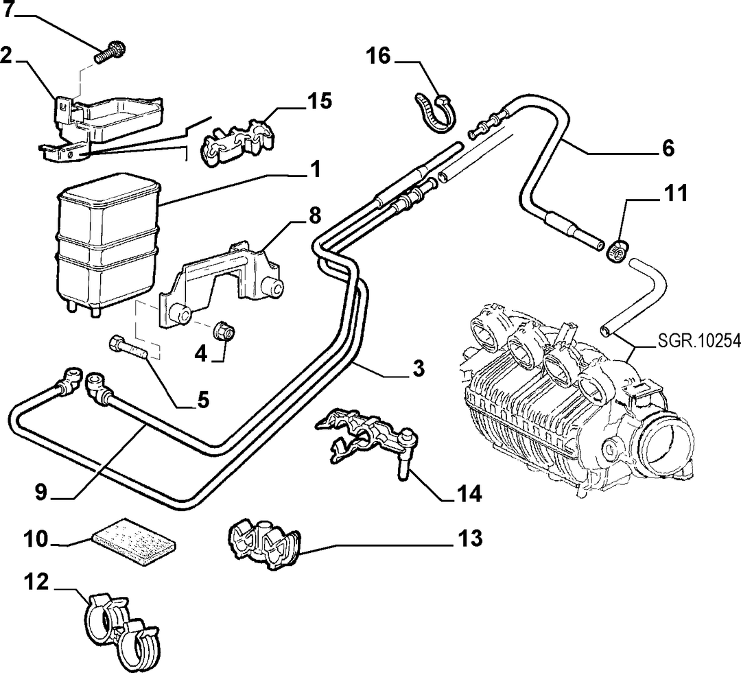 FUEL TANK PIPING 4