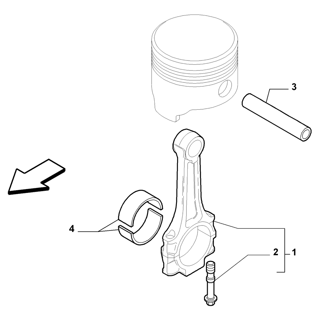CONNECTING RODS AND PISTONS 1