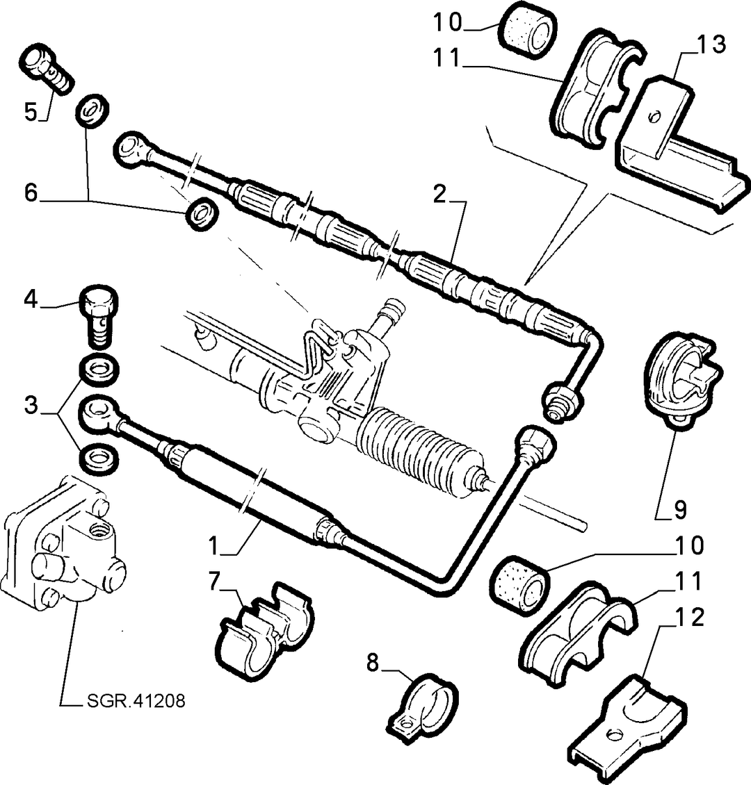 POWER STEERING HYDRAULIC SYSTEM 4