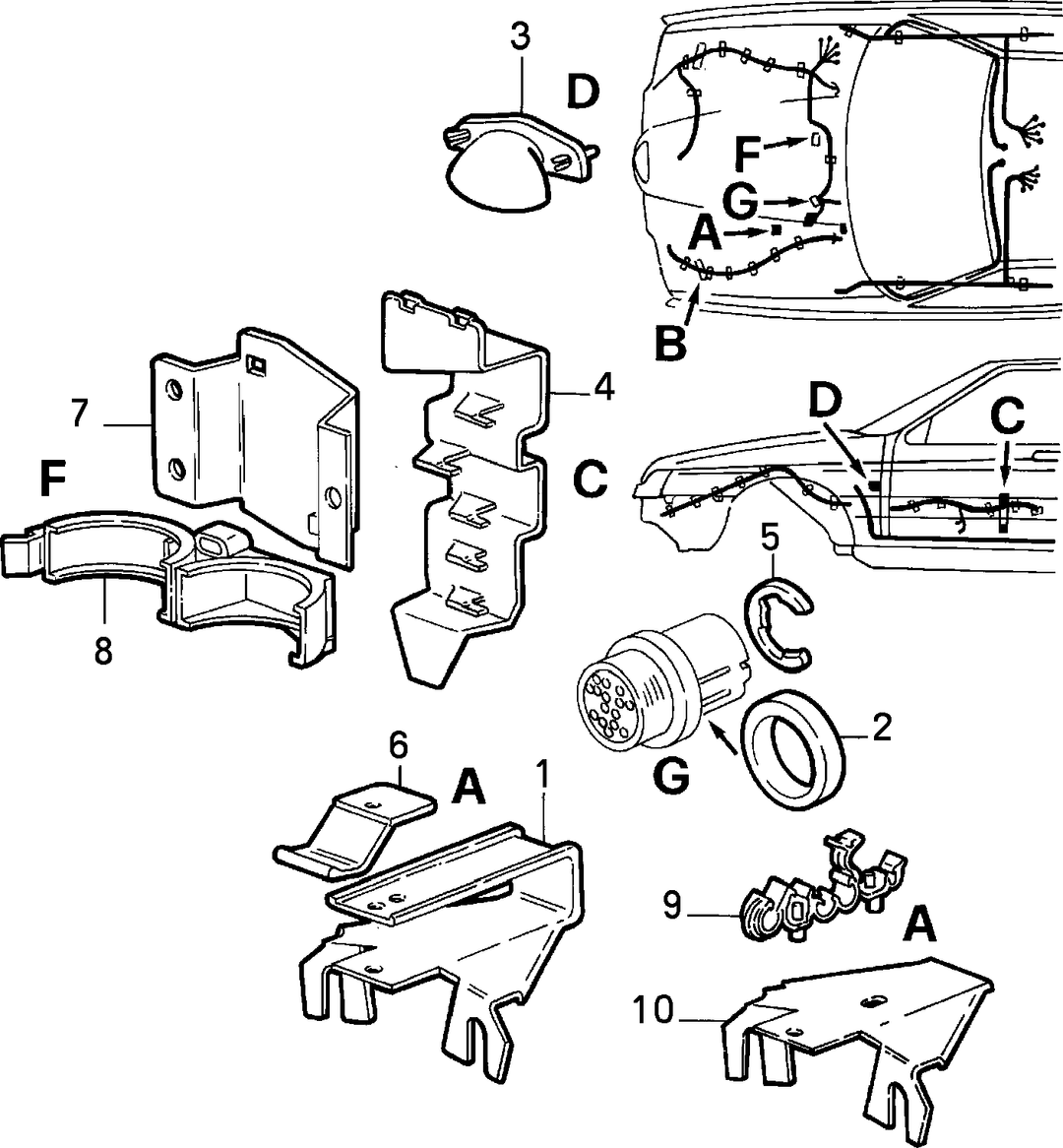 CABLE HARNESS (FRONT)  3