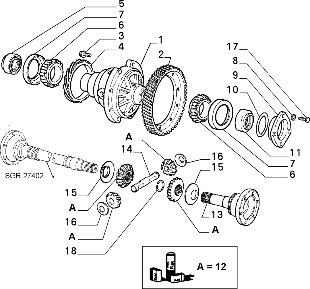 DIFFERENTIAL GEARS 2