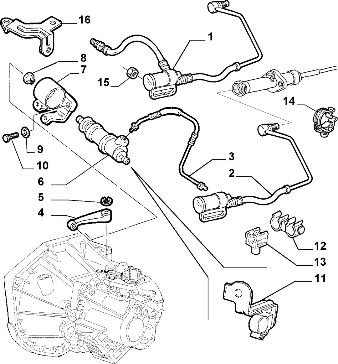 CLUTCH RELEASE HYDRAULIC CONTROL 4