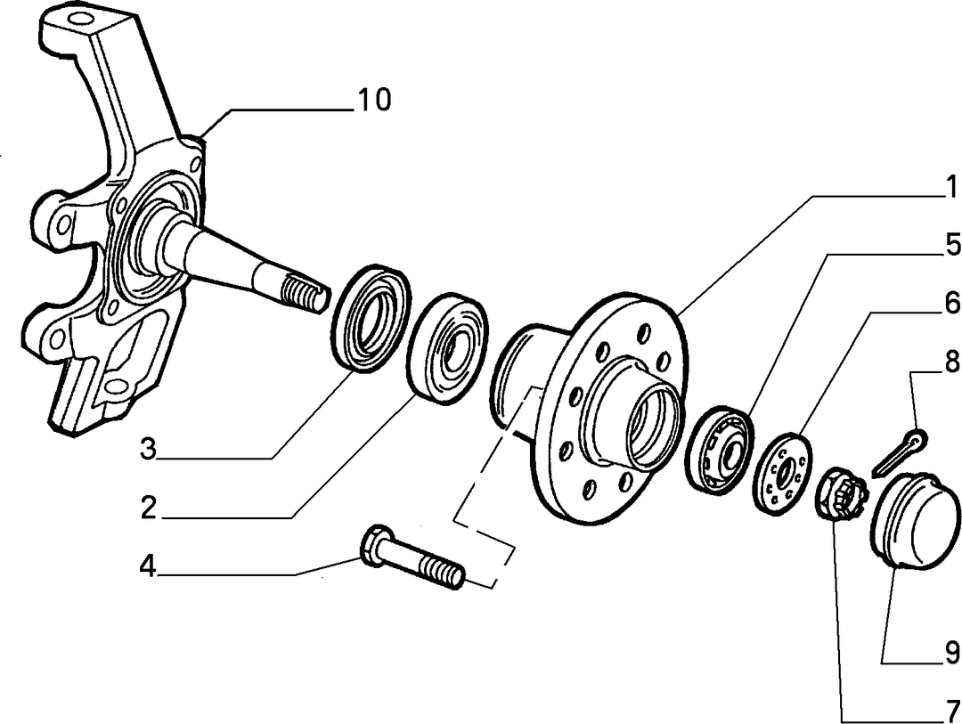 STEERING KNUCKLE 