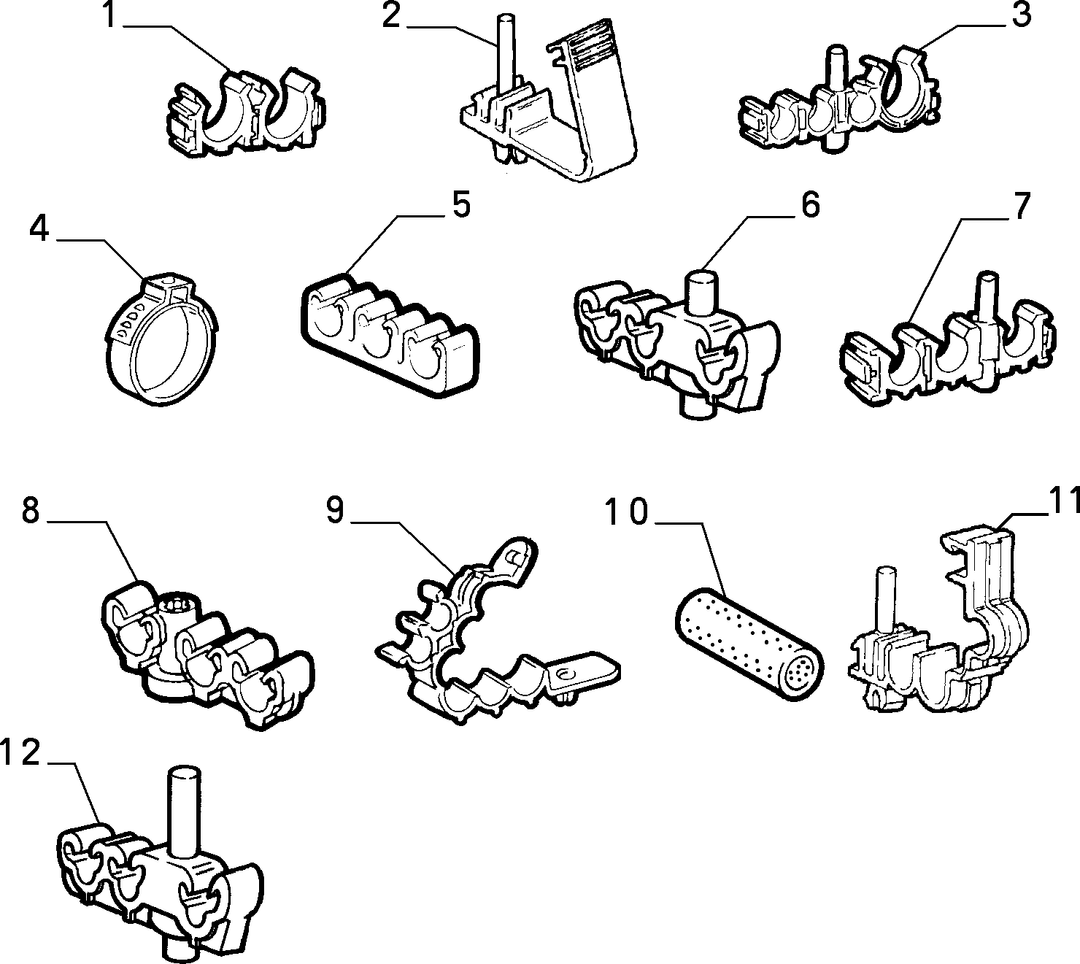 FUEL LINE FIXING